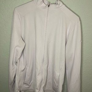Light Purple Nike Dry Fit Zip Up Large